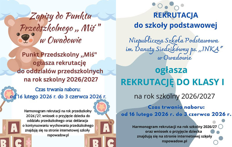 Plakat rekrutacja